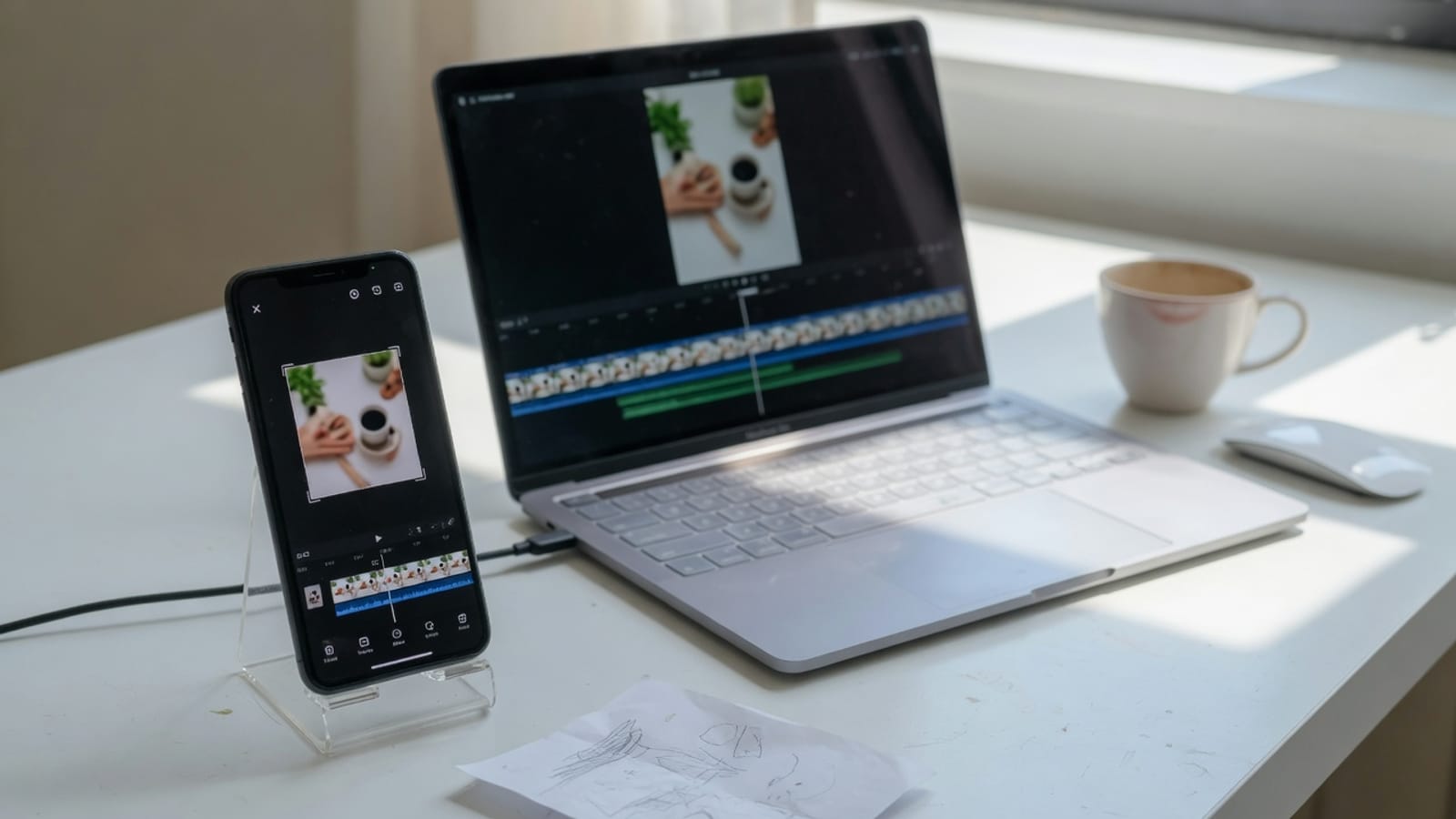 Selecting a local file to crop video in the browser