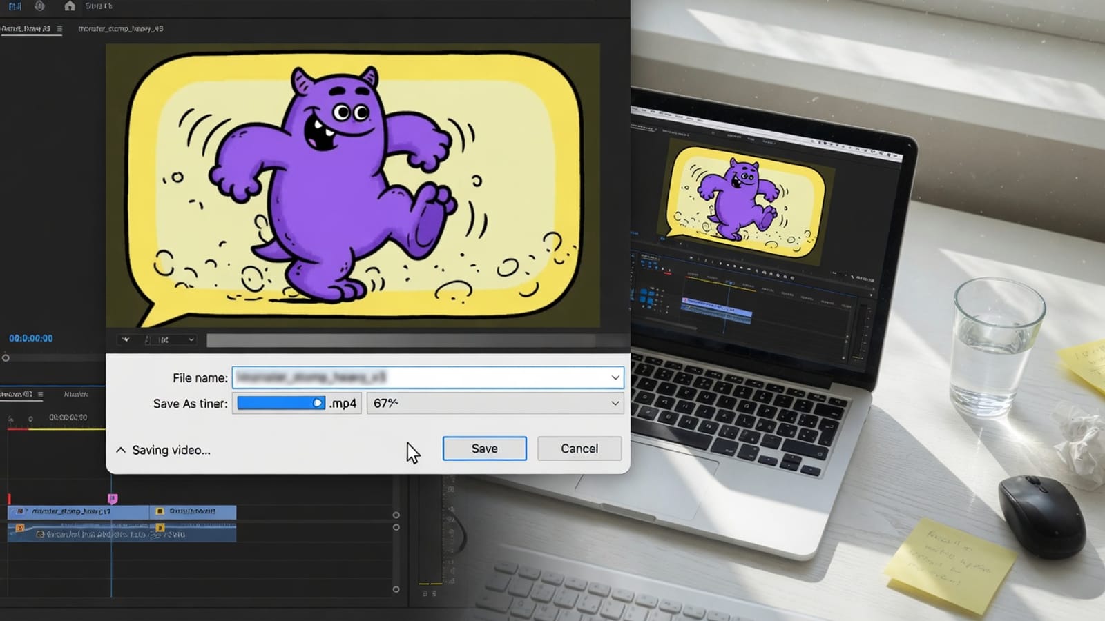 Selecting a local file to GIF to MP4 in the browser