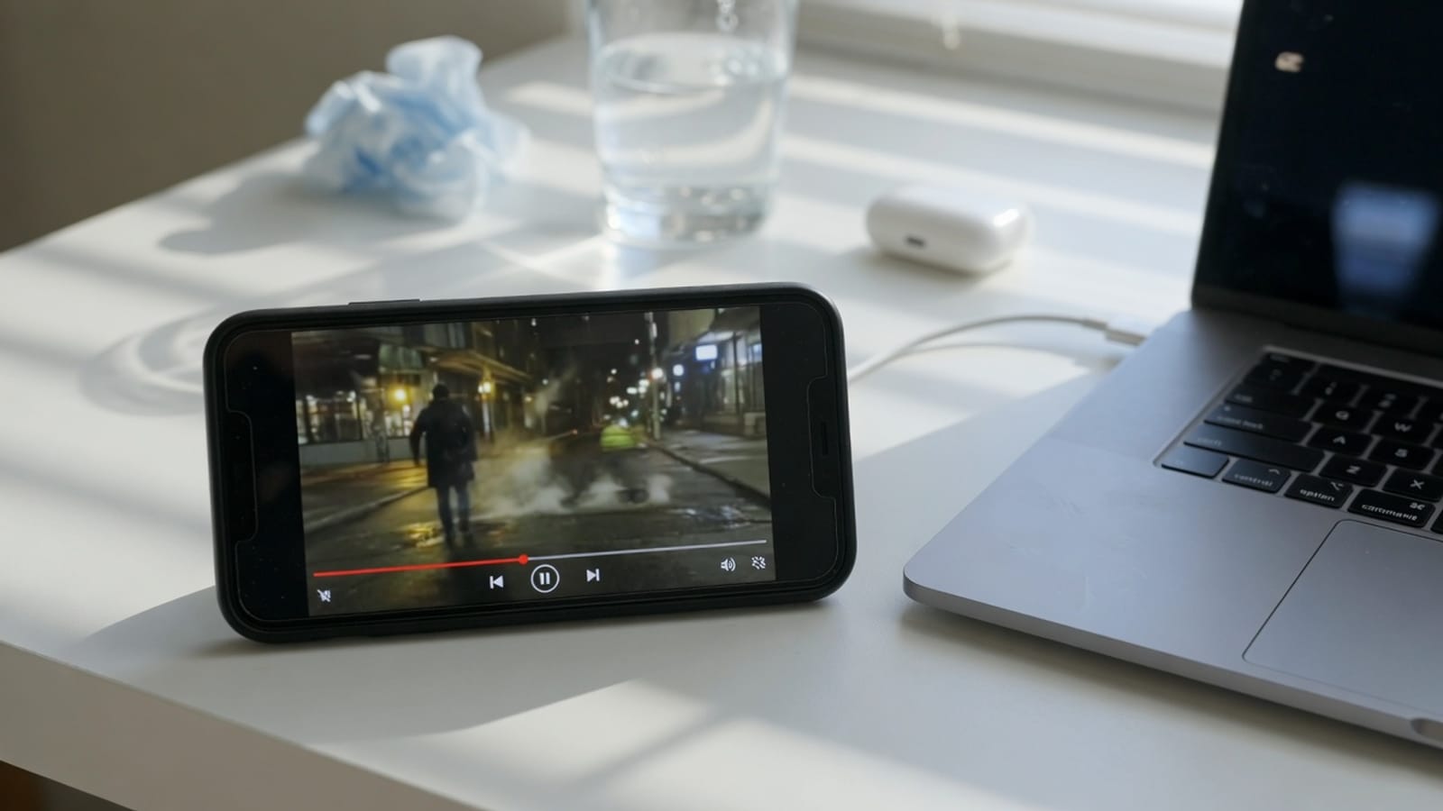 Downloading an MP4 with no audio track after mute video