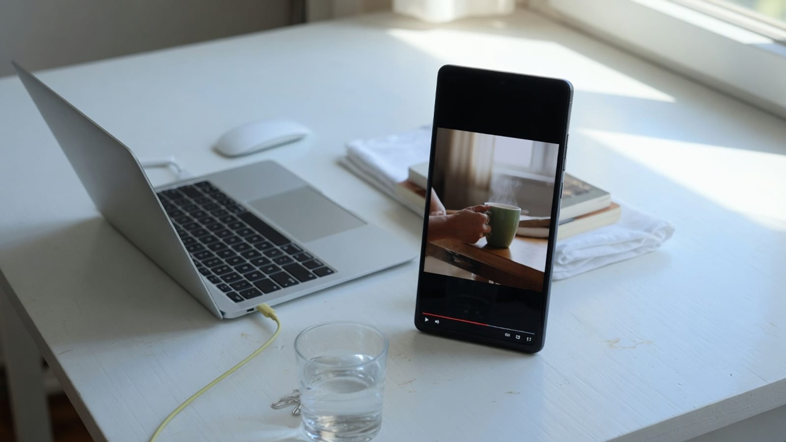 Downloading a physically rotated MP4 after rotate video