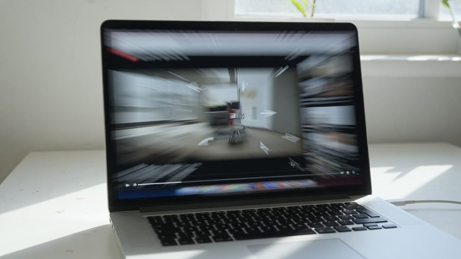 Choosing settings to change video speed on this device