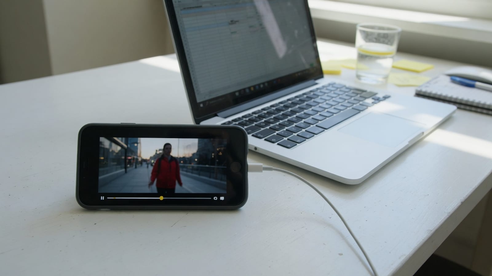 Downloading an MP4 containing the selected time range after trim video